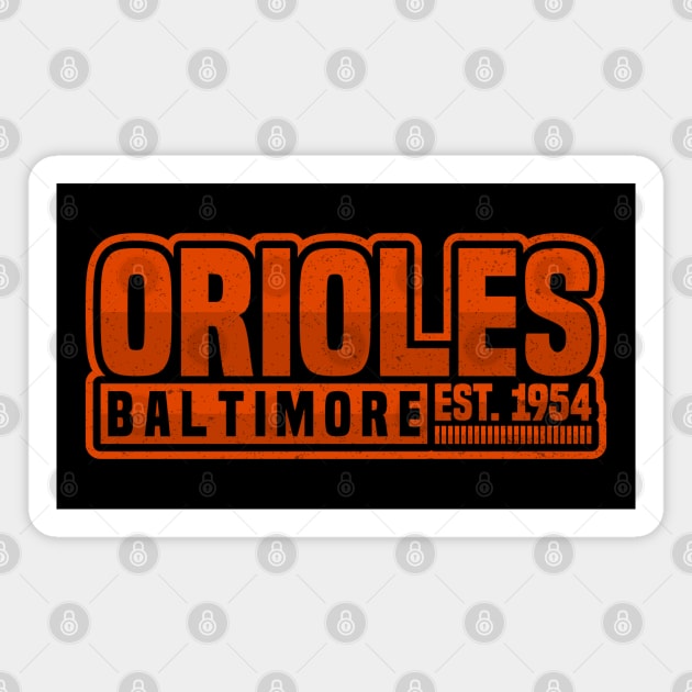 Baltimore Orioles 01 Magnet by yasminkul